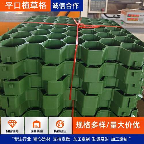 供应3.8公分草坪HDPE护坡植草格 4公分5公分加强停车场植草格