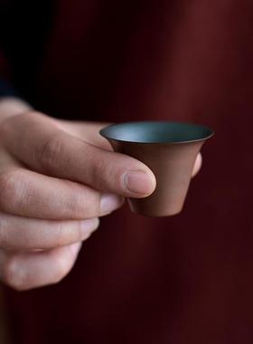 高立杯20毫升左陶杯超薄原矿泥全手工名家细作陶器 包邮