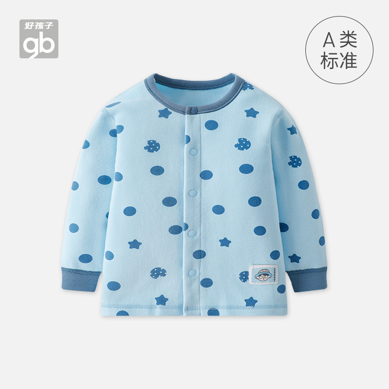 gb好孩子童装儿童春秋德绒秋衣