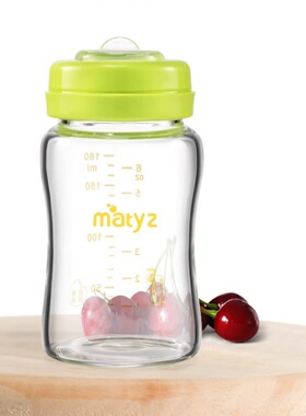 matyz美泰滋奶瓶配件奶嘴食品级硅胶纳米银吸管嘴直饮嘴奶嘴鸭嘴