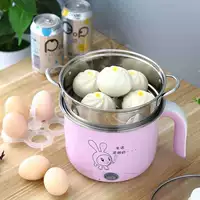 Trứng hấp mini cắm trại ký túc xá đôi hấp nồi trứng điện về nhà nhỏ mất điện 1 người 2 người - Nồi trứng nồi hấp điện philip