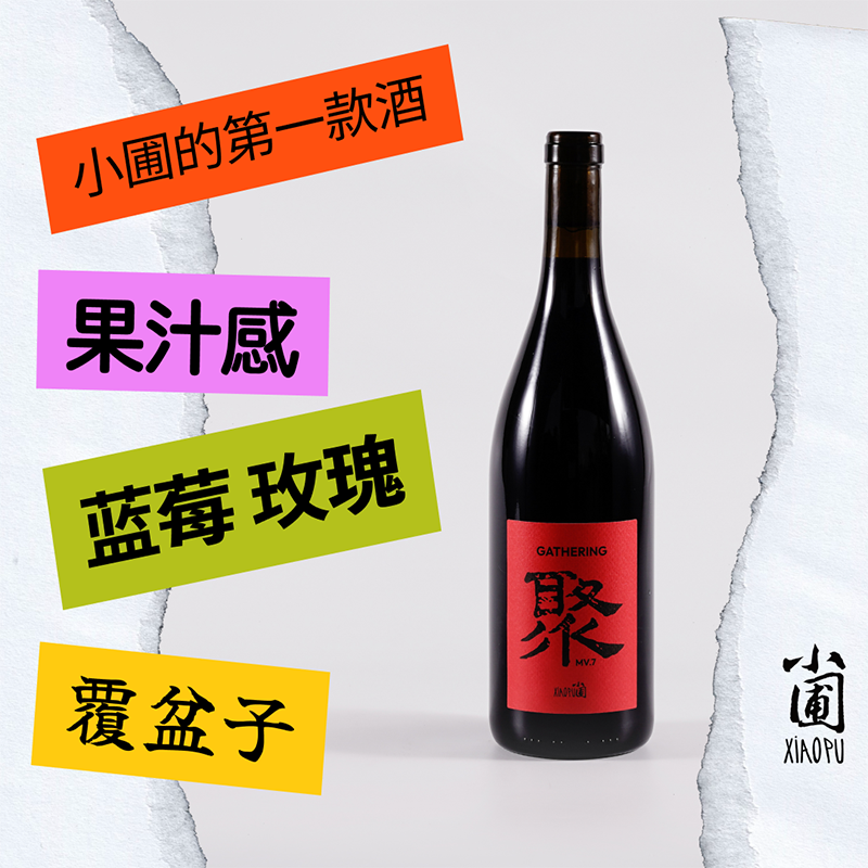 小圃顶流聚干红葡萄酒MV7