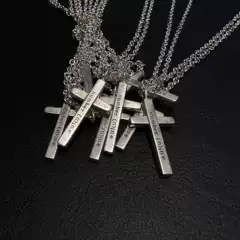 Number Nine 02Aw Miyashita Kiyoshi Cross Collaboration with Jam Rare and Unique Niche Necklace