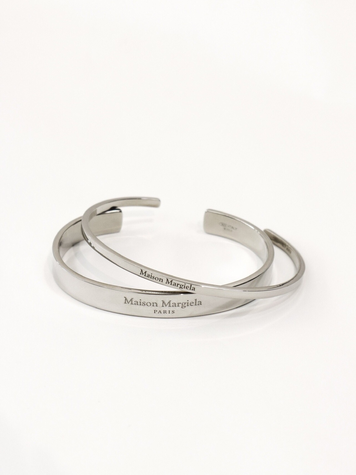 thumbnail for MMMargiel Maggie alphanumeric logo thin bracelet unisex style luxury sense simple couple bracelet