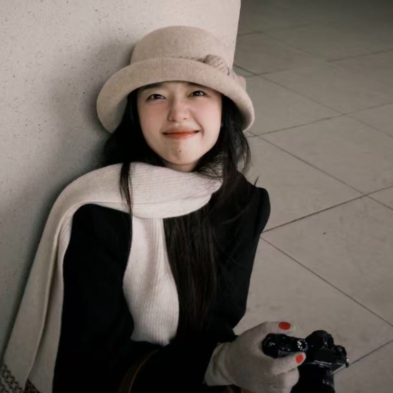 出口日本！高品质羊毛针织渔夫帽女秋冬季条纹蝴蝶结绑带翘边盆帽