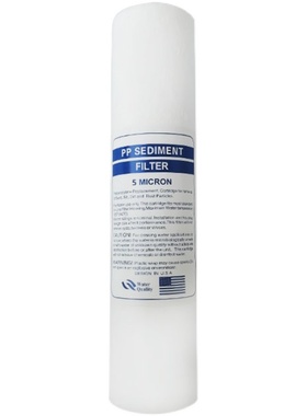 10寸棉滤芯PP SEDIMENT FILTER自来水饮水机净水器棉芯1/5MICRON