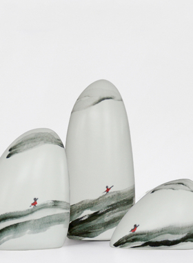 景德镇陶瓷手工仿真开业装饰品