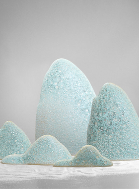 新中式风景观禅意假山茶室艺术品