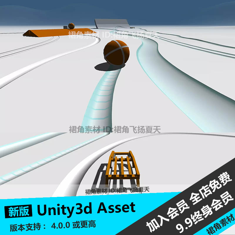 Unity3d Snow Mesh Trail Renderer 雪地网格轨迹渲染器 游戏插件