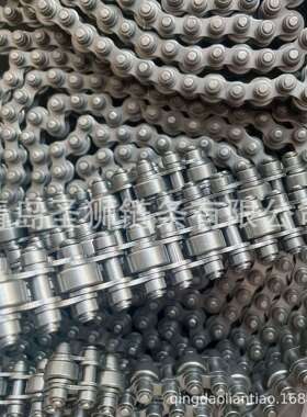 短节距双侧滚轮倍速链08BS-27-31/12BS-40-43-48/16BS-65钢制尼龙