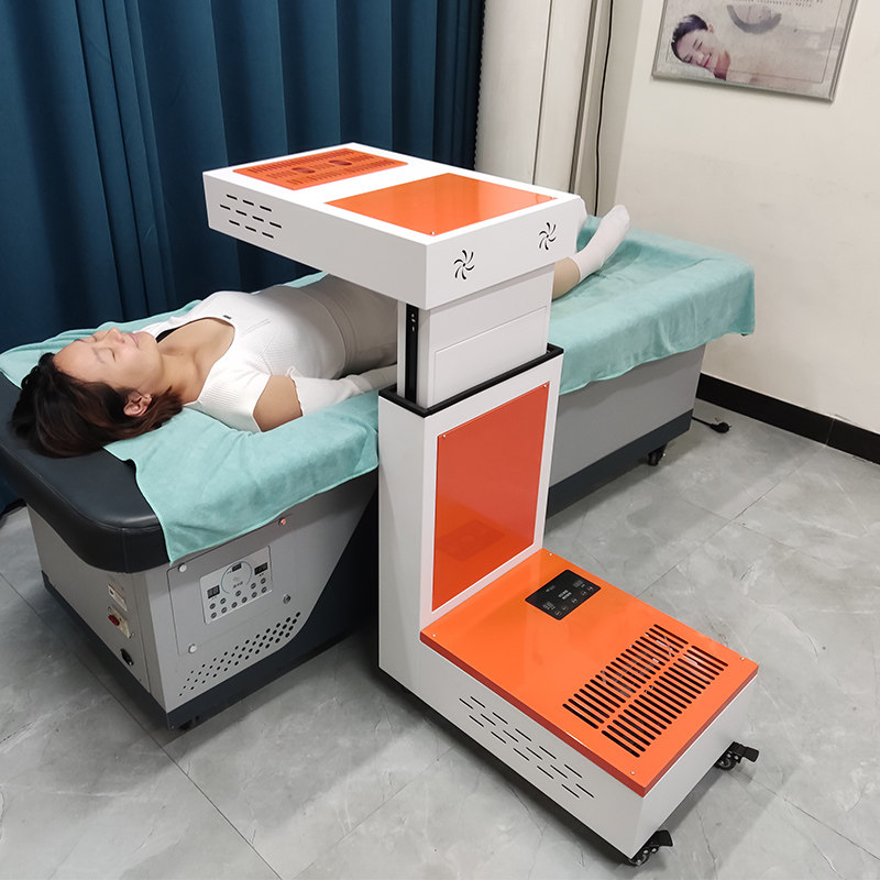 扶阳透灸仪美容院家用无烟艾灸机全自动明火9孔净烟一体正阳灸仪