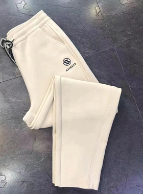 秋冬新款高腰外穿休闲裤女裤宽松显瘦中年妈妈弹力哈伦裤86626