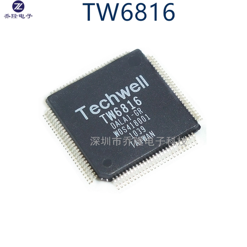 原装正品 TW6816-LA1-GR QFP 接口-编码器 解码器 转换器