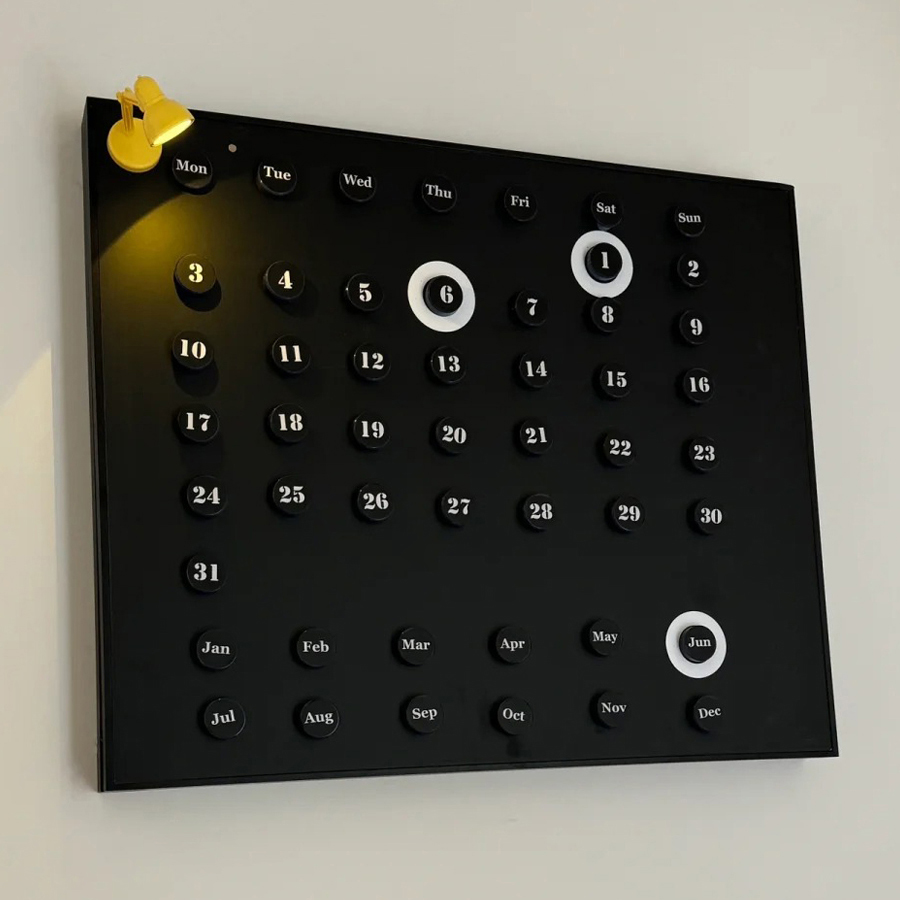 电表箱装饰画数字日历标识牌冰箱贴黑板画电闸盒电源开关遮丑神器