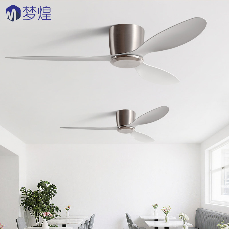 大风力吸顶吊扇客厅餐厅家用复古风扇静音变频商用工业无灯电风扇