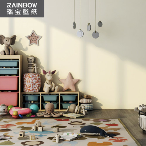 卧室客厅背景墙北欧灰色无缝墙布价格 卧室客厅背景墙北欧灰色无缝墙布图片 星期三