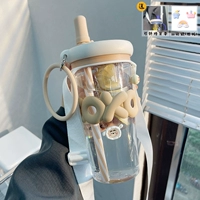 Белый чехол, наклейка, 800 мл, 3D