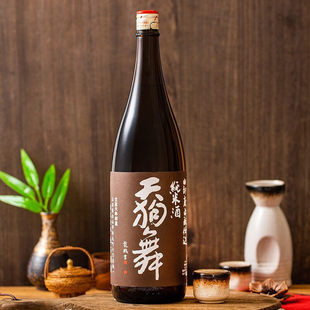 天狗舞山废纯米清酒 日本原装进口洋酒 天狗舞春季山废浊清酒
