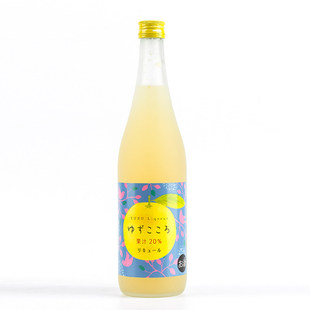日本进口果酒 萨摩万世柚子力娇酒720ml瓶装配制酒14度微醺柚子酒