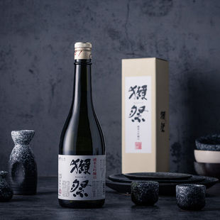 礼盒装-日本进口獭祭纯米大吟酿45日式清酒低度纯米酒720-1800ml