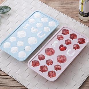 Food Grade Ice ILOVEYOU DIY Shaped Mold Transparent Penguin