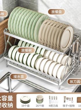 Stainless Steel Dish Rack, Drying Rack for Plates and Bowls,