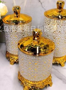 Kindergarten candy organizing small jar, desktop snack stora