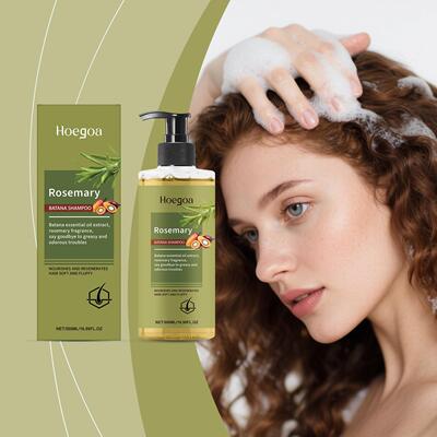 HOEGOA Rosemary Shampoo cleans the scalp, strengthens and mo