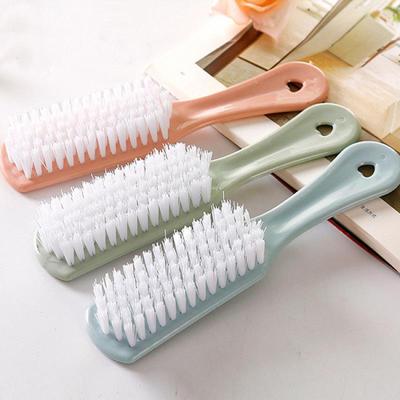 Plastic Small Brush for Shoe Cleaning, Soft Bristle Shoe Was