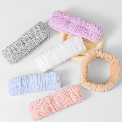Simple and stylish face washing headband, popular among inte