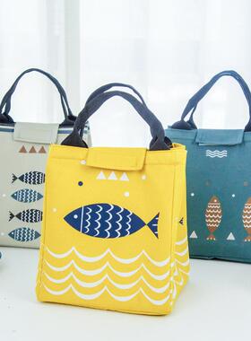 Large Capacity Thickened Aluminum Foil Insulated Lunch Bag,