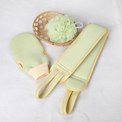 Bath Towel Set for Adults - Includes Exfoliating Scrub Towel