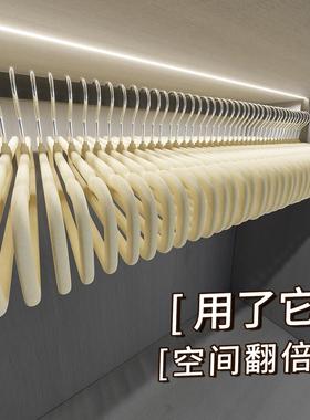 Flocking Hangers No-Trace Pants Hangers Organizer-Specialize