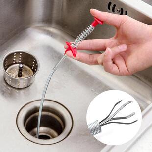 Flexible Hand-Squeeze Compressible Drain Retrieval Tool, Pic