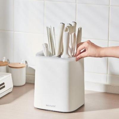 New Multi-functional Kitchen Utensil Organizer with Knife Ra
