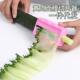 Fac Mask shaped Pencil Peeler Cucumber and Beauty Slicer for