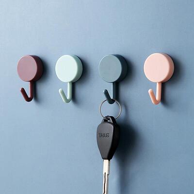 Scandinavian Style Creative Bathroom No-Drill Hooks, Wall-Mo