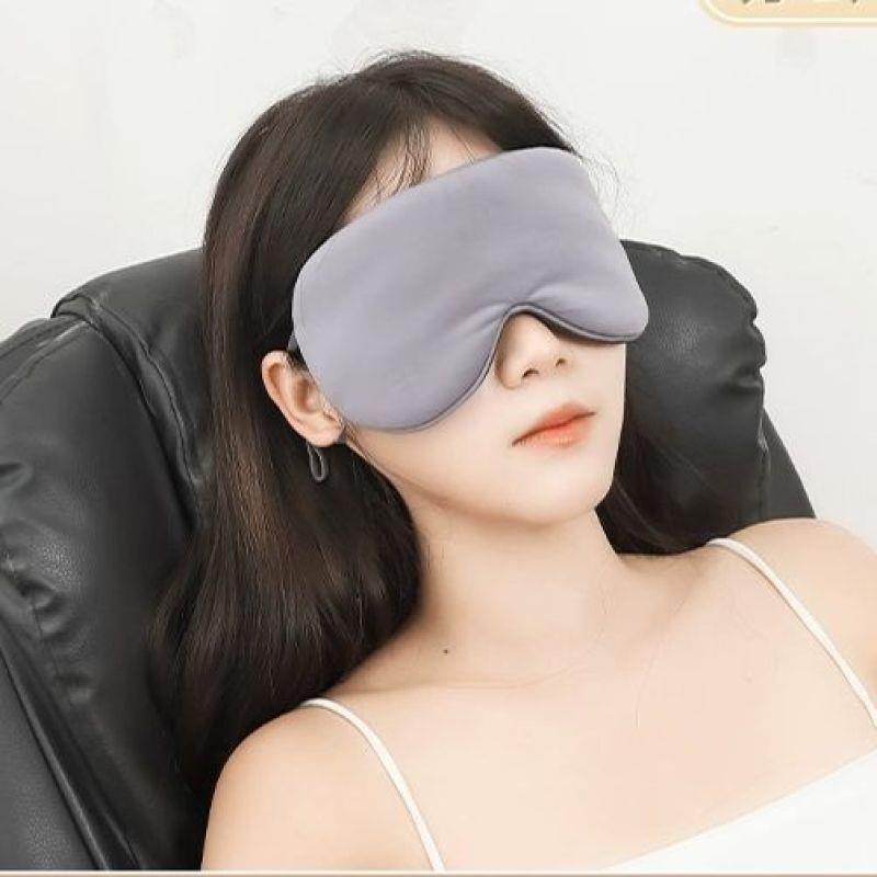 Dual-sided sleep mask for light blocking, suitable for men a