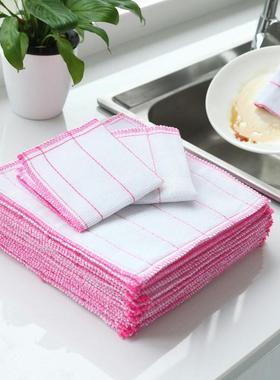 New Ultra-Soft Cotton Yarn Dishcloth, Kitchen Oil-Repellent