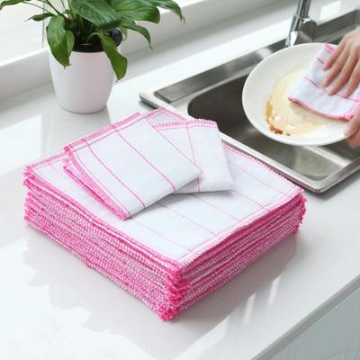 New Ultra-Soft Cotton Yarn Dishcloth, Kitchen Oil-Repellent