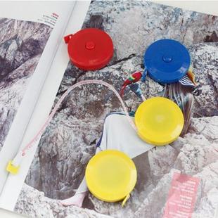 Tape Measure 1.5m Mini Cloth Retractable Plastic Meas Round