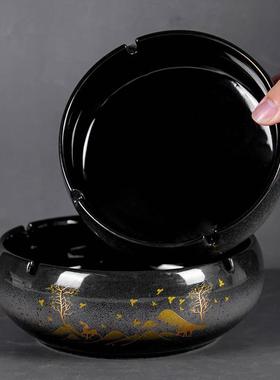 Ceramic ashtray for home living room, creative and luxurious