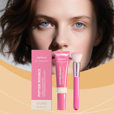 Zephoco Lightweight Long-lasting Foundation, moisturizing an