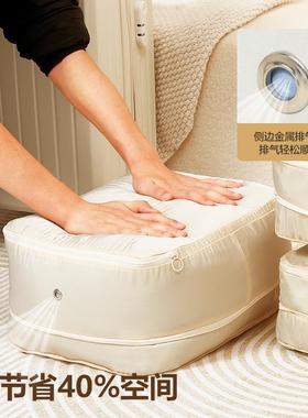 Storage bag for comforters, down jackets, travel clothes, an