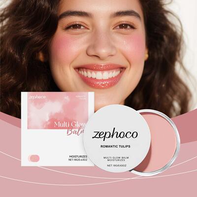Zephoco Romantic Tulip Blush Balm: Natural, delicate, and li