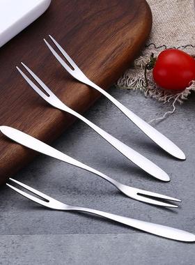 Wholesale Creative Home Ice Cream Forks, Fruit Forks, Stainl