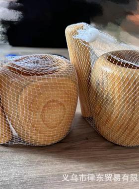 Household Manual Solid Wood Garlic Masher, Bamboo Garlic Mor