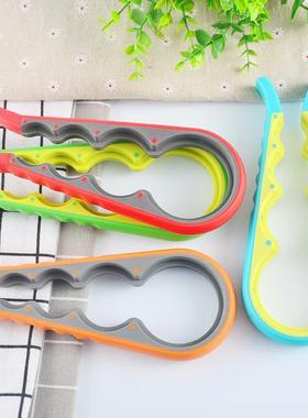 Colorful 4-in-1 Can and Bottle Opener, Suitable for Opening