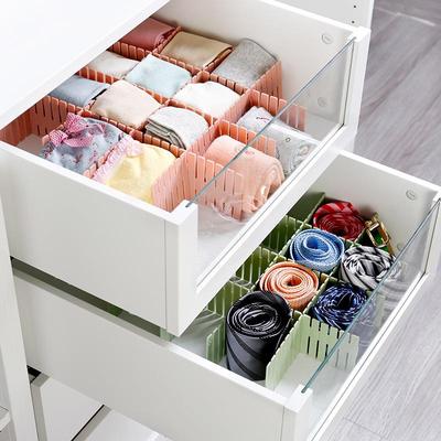 Drawer Organizer Dividers, Adjustable Combinable Home Storag