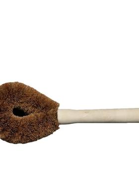 Long-handled Beech Wood Pot Scrub Brush, Kitchen Hanging Coc